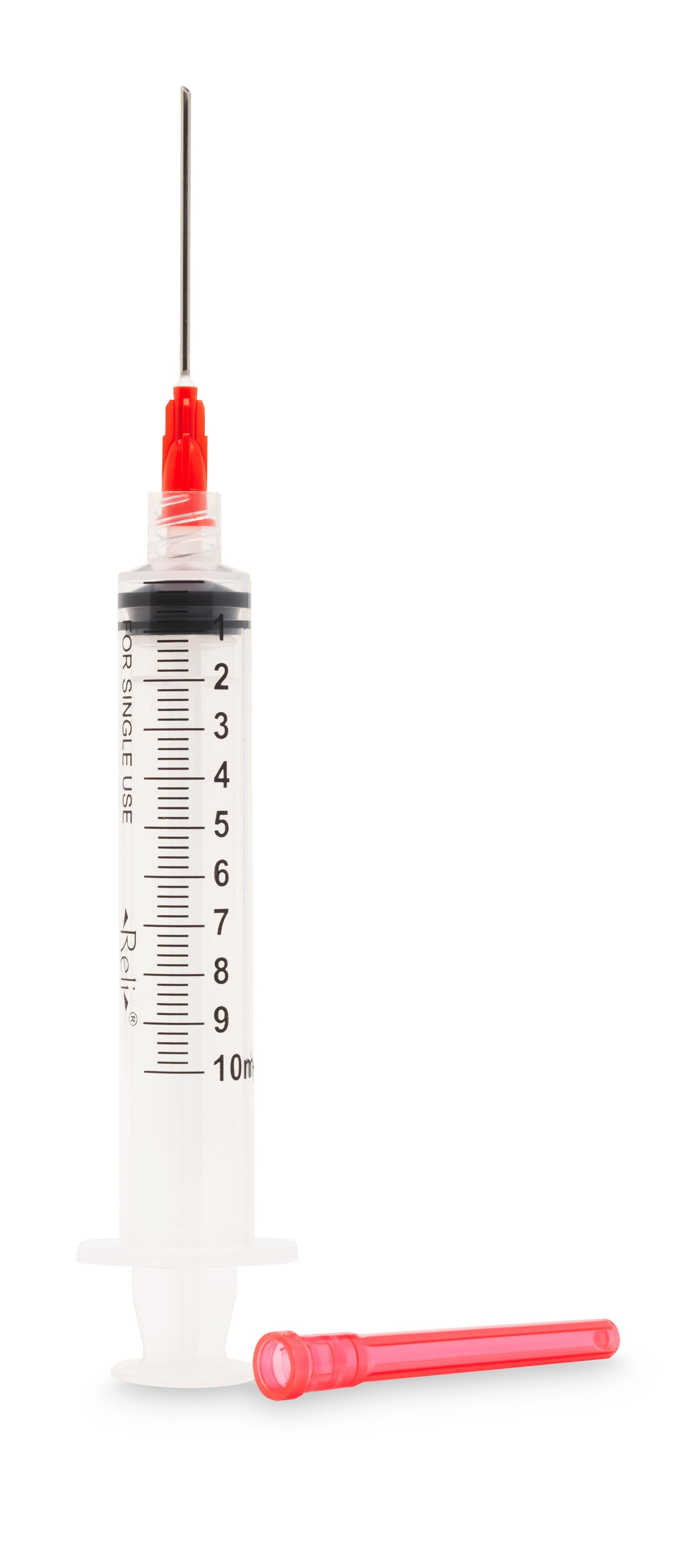 (Box) Reli® Syringe, 10ml with 18G x 1.5" Reli® Blunt Fill Needle Attached, 50ea/bx, 20bx/cs