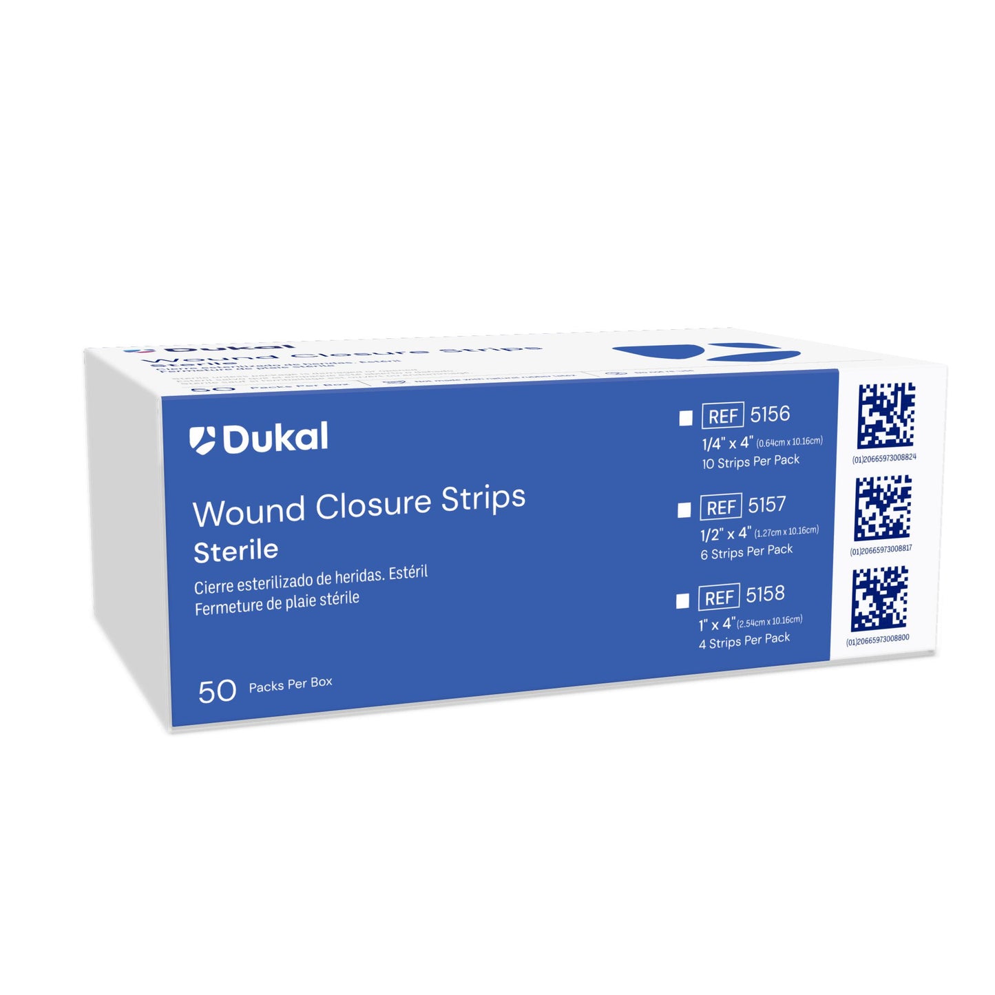 (Box) Dukal Sterile, Wound Closure Strips