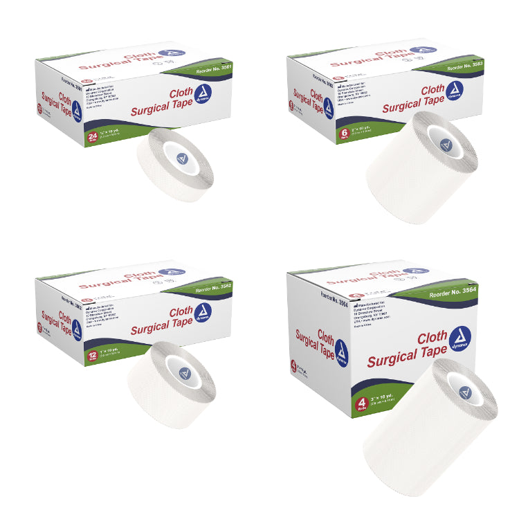 (Box) Dynarex Cloth Surgical Tape