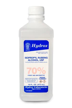 (Each) lsopropyl Rubbing Alcohol 70%, USP - 16oz