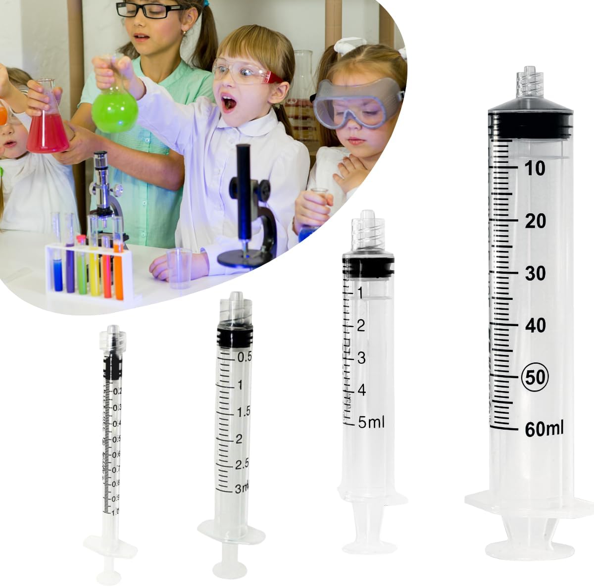 (Box) ONE-CARE Disposable Syringes Without Needle, Luer Lock 100/Box