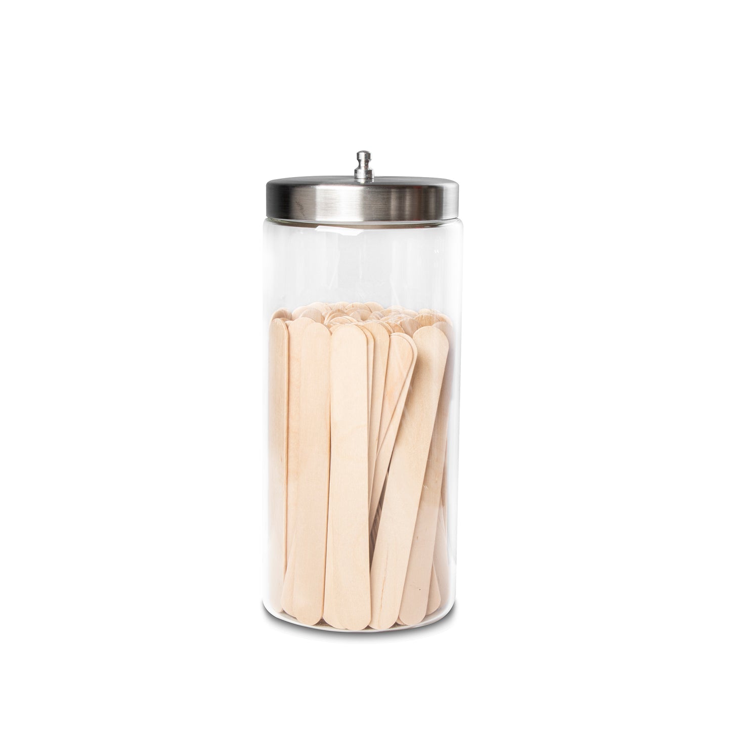 (Each) Dukal Applicator Jar Glass Clear, 6 EA/CA