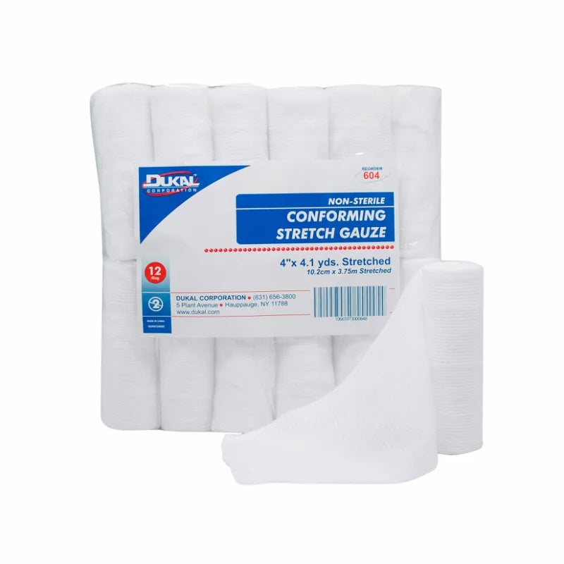 (Bag) Dukal Non-Sterile Conforming Stretch Gauze