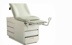 Hausted Medical Exam Table with Pass-Through Drawers