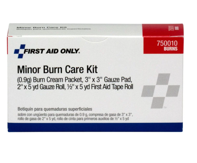 (Unit Box) First Aid Only Minor Burn Care Kit, 5-Piece