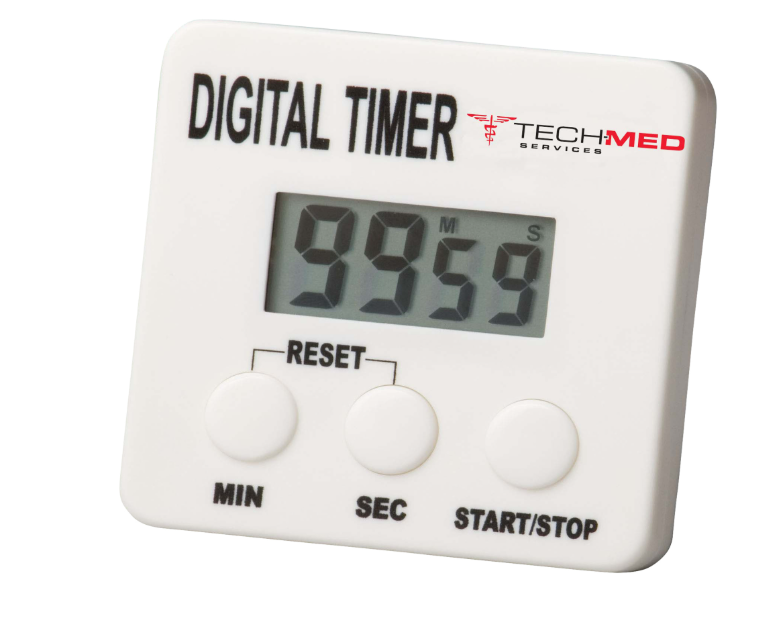 (Each) Tech-Med Digital Timer, up to 99 Minutes, 1/BX
