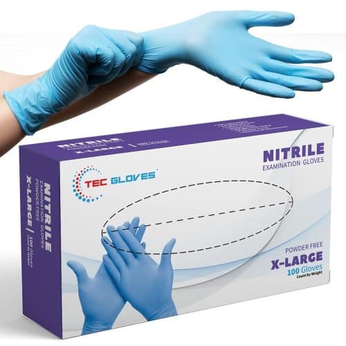 (Case) TecGlove Medical Nitrile Exam Gloves