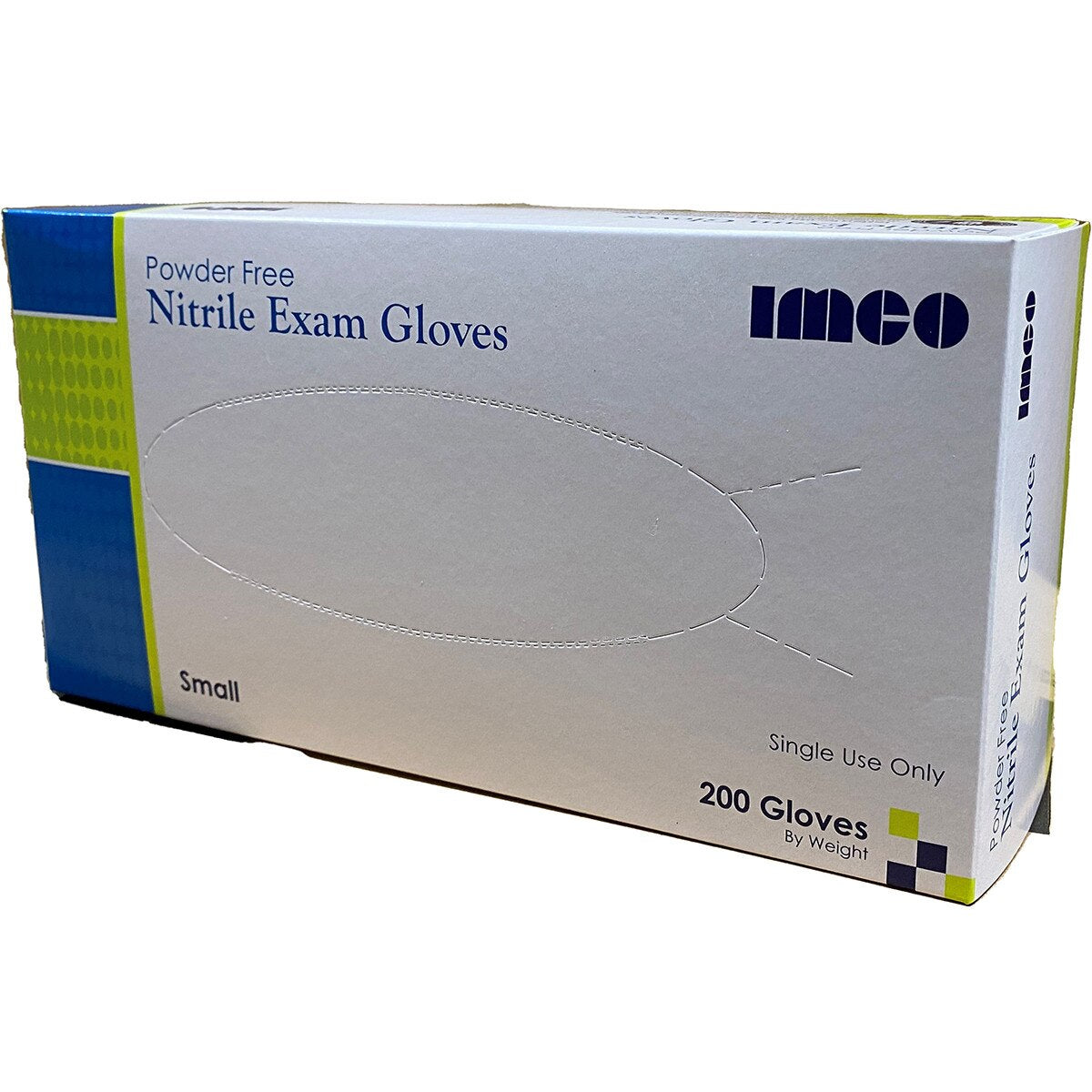 (Case) IMCO Medical Nitrile Powder-Free Exam Gloves, Provides protection against harmful fentanyl contact 2000/Ca