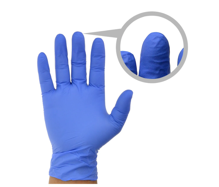 (Case) Dealmed Powder-Free Nitrile Exam Gloves, Medium, Blue, 200/Bx, 10 Bx/Cs