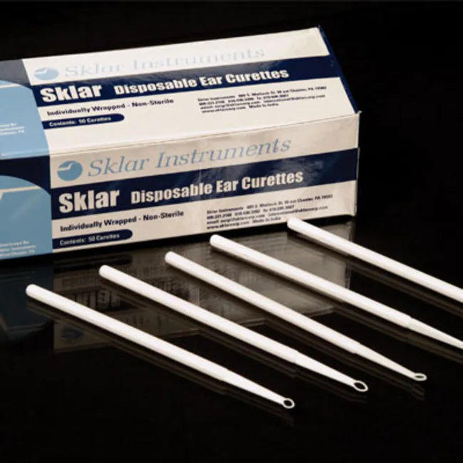 (Box) Sklar Ear Curette 5-3/4" Plastic Non-Sterile Disposable 50/Bx