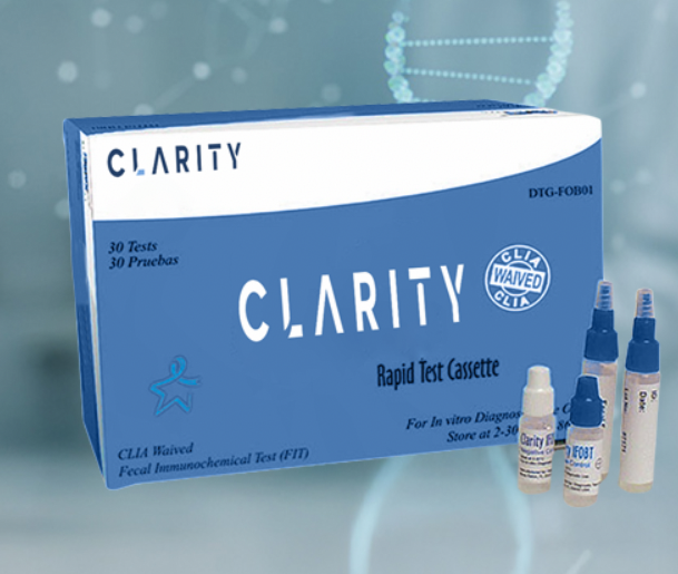 (Box) Clarity iFOB Test Kit - Office Pack, 30 Cassettes and 35 Tubes w/Controls, 30/BX