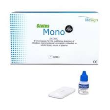 (Box) Status™ Mono Rapid Test Kit CLIA Waived, 25/Bx