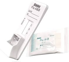 (Box) Status™ Flu A & B Rapid Test Kit CLIA Waived, 25/Bx