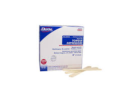 (Box) Dukal Non-Sterile Tongue Depressors 6", 500/Bx