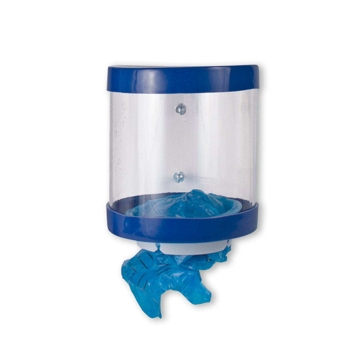 Dynarex 4706 clear refillable wall-mounted emesis bag dispenser