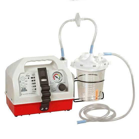 Allied Gomco OptiVac G180 AC/DC Portable Suction Unit with Rechargeable Battery(Refurbished)