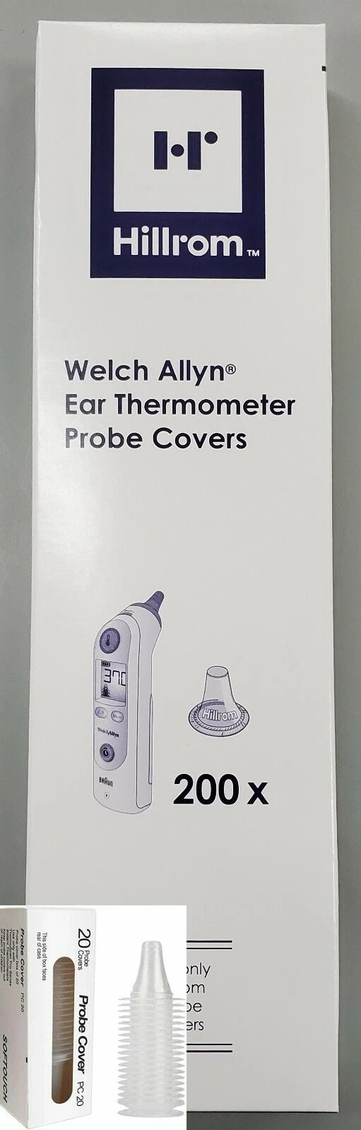 (Box) Thermoscan Thermometer Probe Cover Disposable For Brn ThrmScn Pr 200/Bx