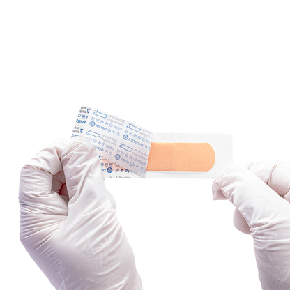(BOX) Adhesive Flexible Fabric Bandages - Sterile 1" x 3" 24/100cs