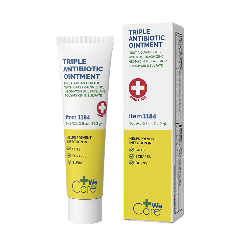 Triple Antibiotic Ointment 0.5 oz. Tube – Dynarex item 1184