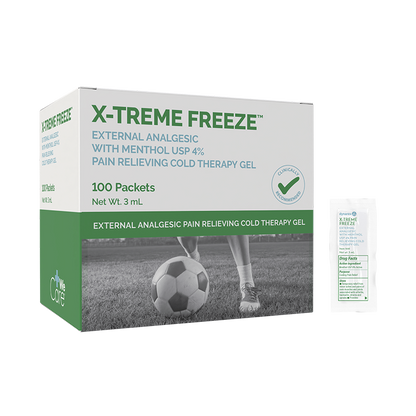 (Case) X-Treme Freeze Pain Relieving Cold Therapy Gel – Multiple Configurations – Dynarex SKU 1441