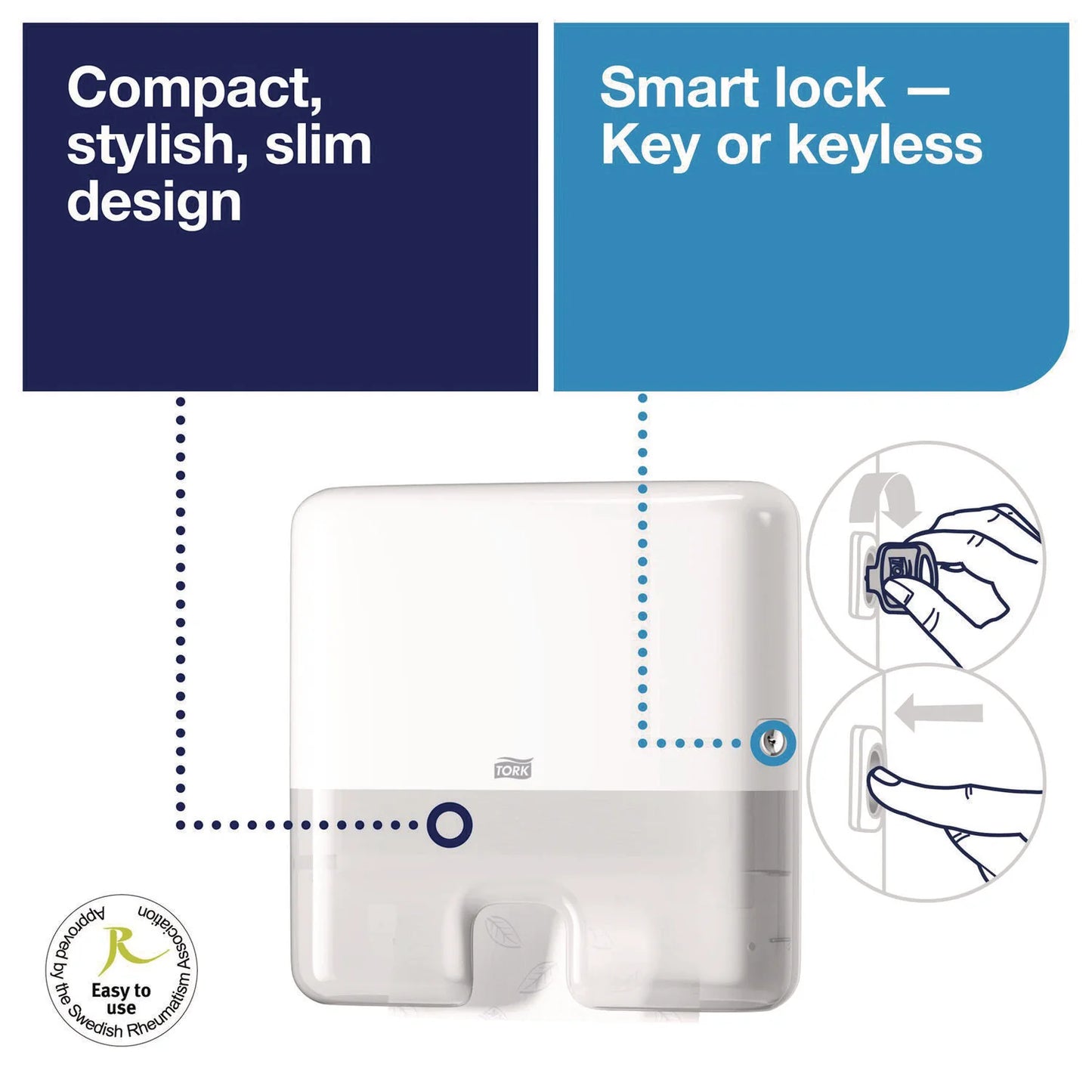 Tork® Xpress Compressed Multifold Hand Towels, 1-Ply, 8.3 x 9.25, White, 250/Pack, 12 Packs/Carton