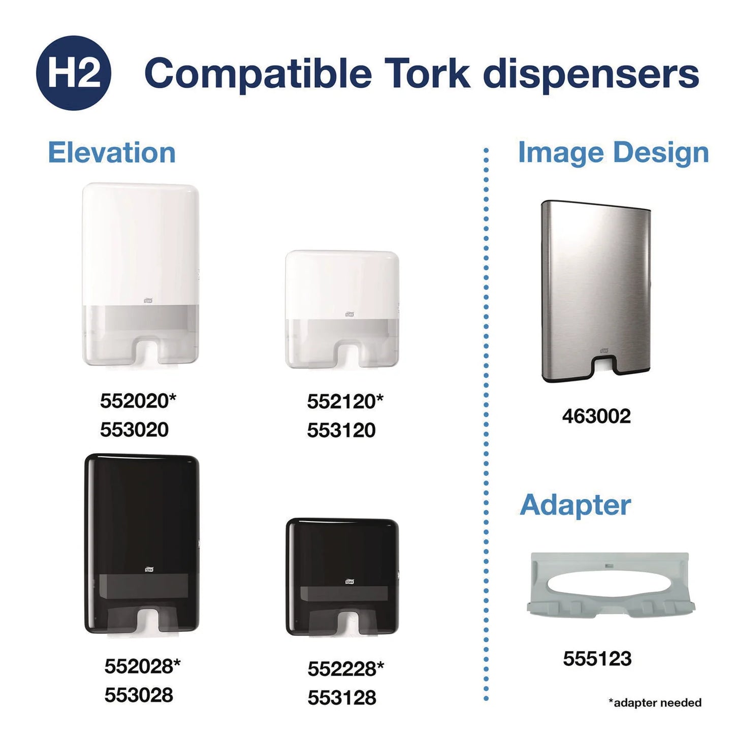 (Case) Tork® Xpress Compressed Multifold Hand Towels, 1-Ply, 8.3 x 9.25, White, 250/Pack, 12 Packs/Case