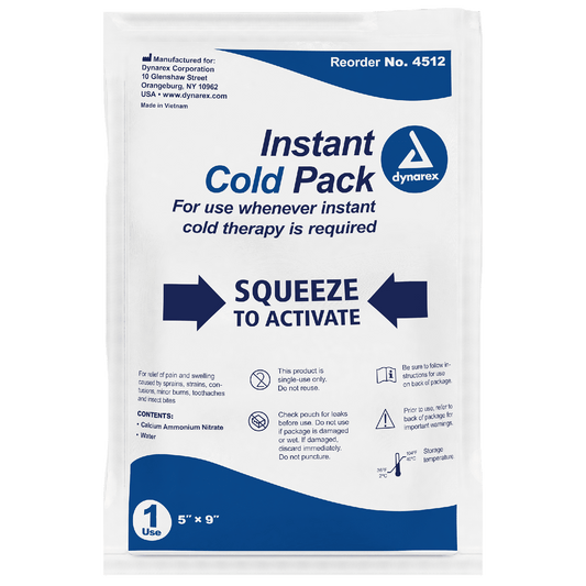 (Each) Dynarex Instant Cold Pack 24 Each/Case