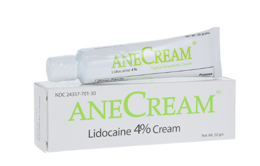 (Each) Anecream Cream 4%, 30gm/Tube