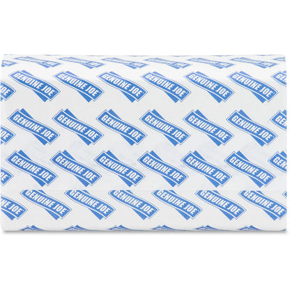 (Case) Genuine Joe 21100 White Multifold Paper Towels, 9 4/10" x 9 1/4", White, 4000/Ca