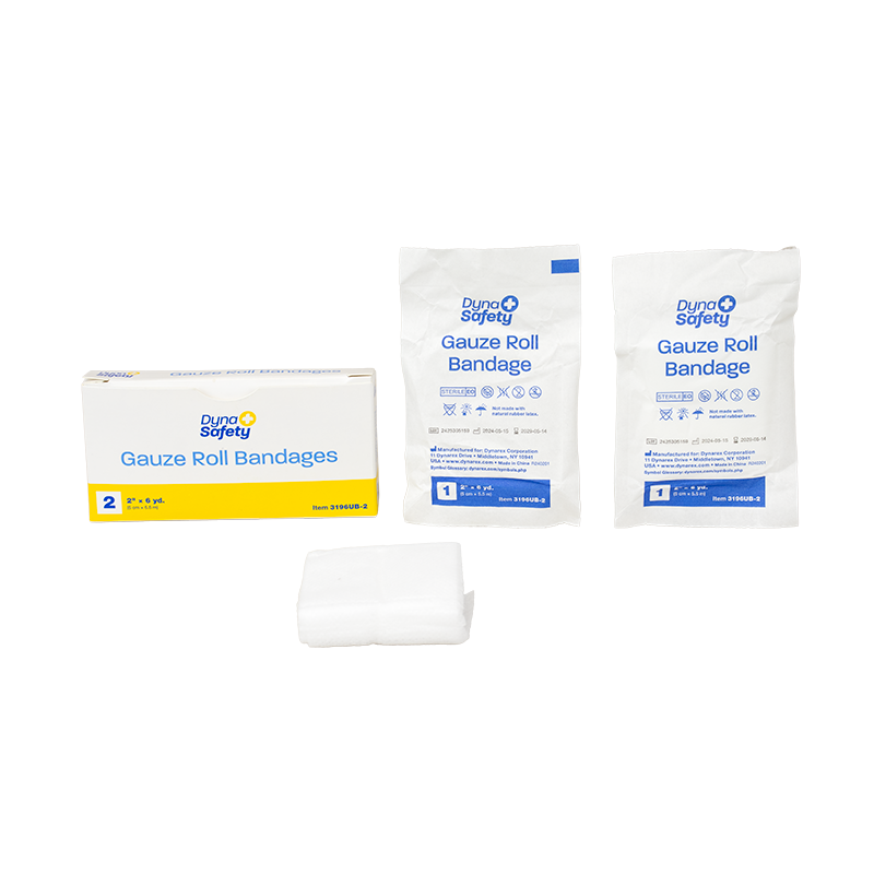 Gauze Roll Bandage, 2" x 6 yds – Dynarex item 3196UB-2