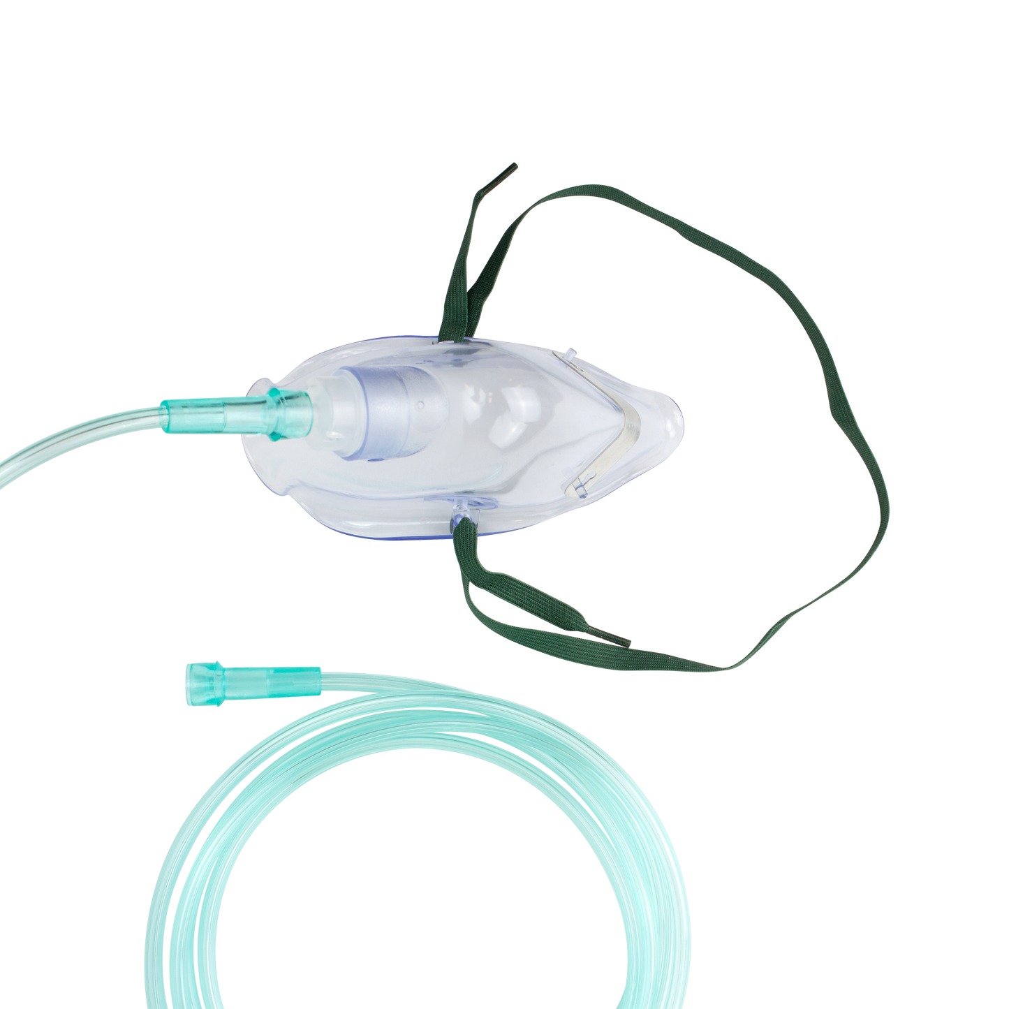 (Case) Dynarex O2 Medium-Concentration Standard Mask w/ 7' (2.1 m) tubi, 50/Ca