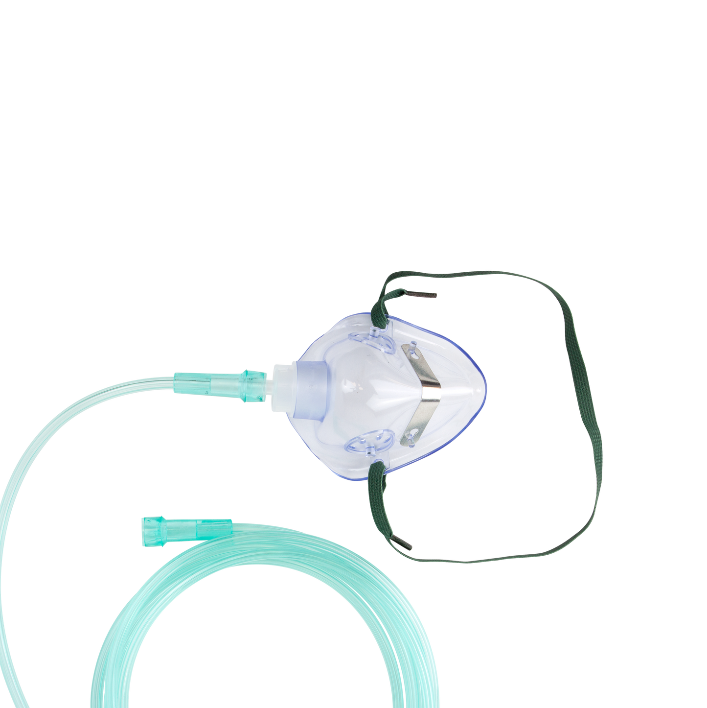 (Case) Dynarex O2 Medium-Concentration Standard Mask w/ 7' (2.1 m) tubi, 50/Ca