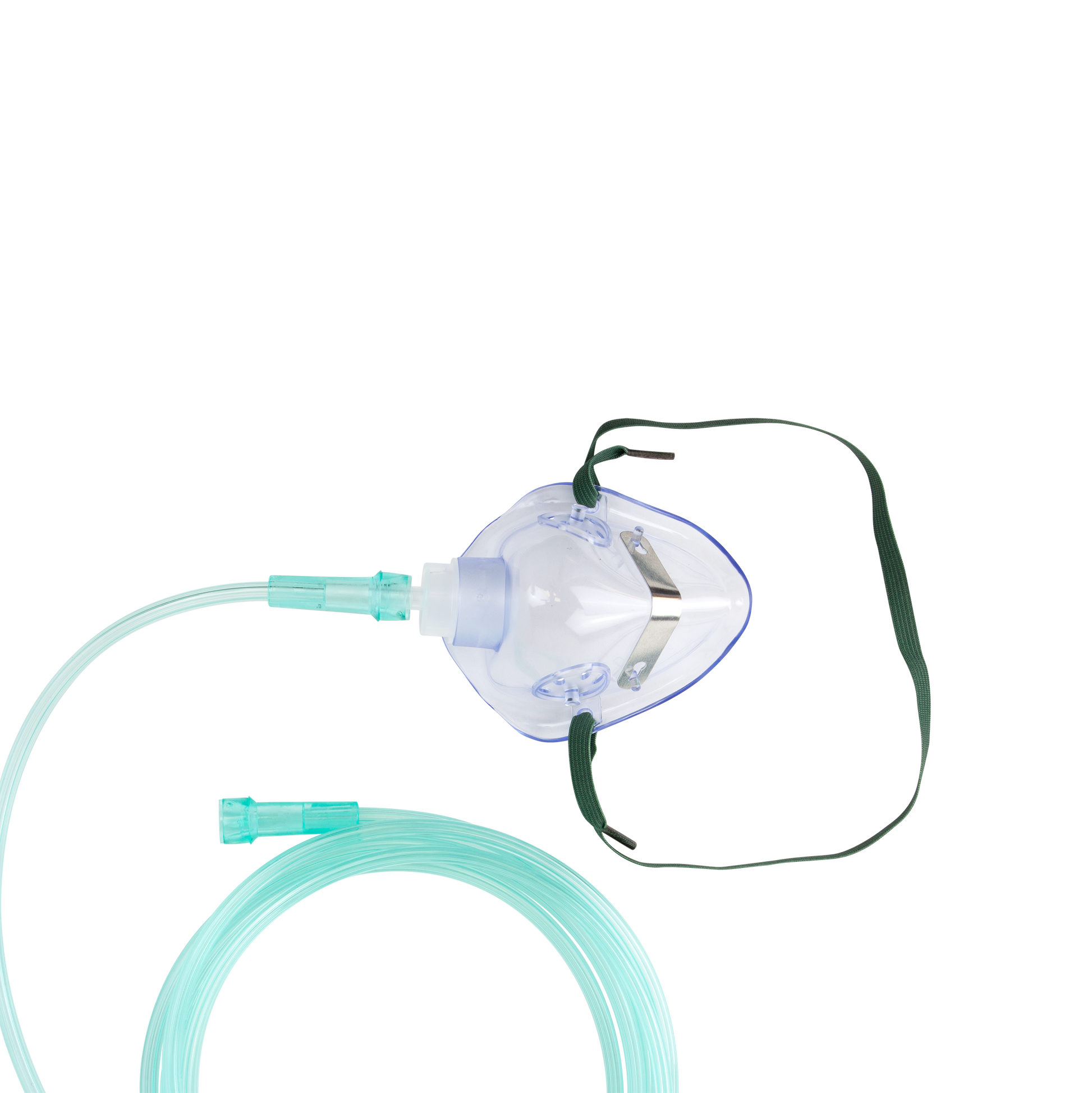 Standard Mask O2 Dynarex Resp-O2 Medium-Concentration Oxygen Mask 40-50% Adult 7ft ...