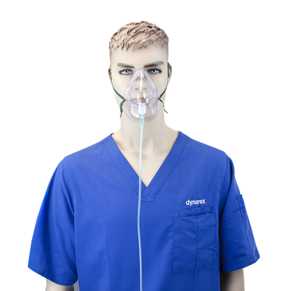 (Case) Oxygen Masks - Medium-Concentration – Multiple Configurations – Dynarex SKU 33005