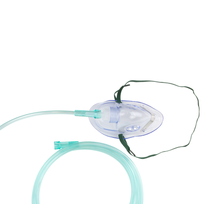 (Case) Oxygen Masks - Medium-Concentration – Multiple Configurations – Dynarex SKU 33007
