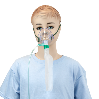 (Box) Oxygen Masks - High Concentration 50/Bx