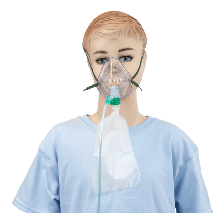 (Case) Oxygen Masks - High Concentration – Multiple Configurations – Dynarex SKU 33013