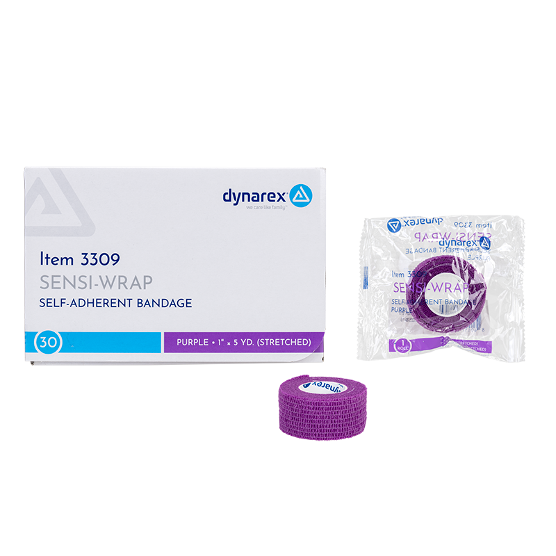 (Case) Sensi-Wrap Self-Adherent Bandage Rolls - Not made with Natural Rubber Latex – Multiple Configurations – Dynarex SKU 3309
