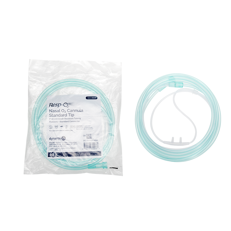 (Case) Nasal Oxygen Cannula - Standard Tip – Multiple Configurations – Dynarex SKU 33103