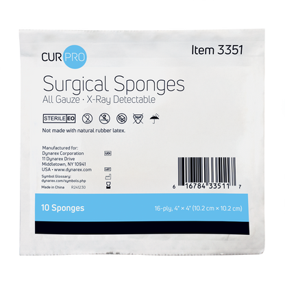 (Box) Dynarex Surgical Gauze Sponge Sterile 2's
