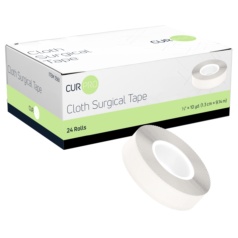 (Case) Cloth Surgical Tape – Multiple Configurations – Dynarex SKU 3561