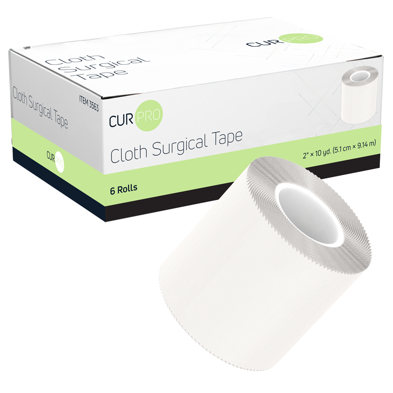 (Case) Cloth Surgical Tape – Multiple Configurations – Dynarex SKU 3563
