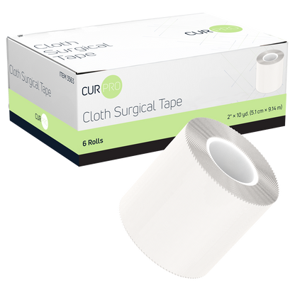 (Case) Cloth Surgical Tape – Multiple Configurations – Dynarex SKU 3563