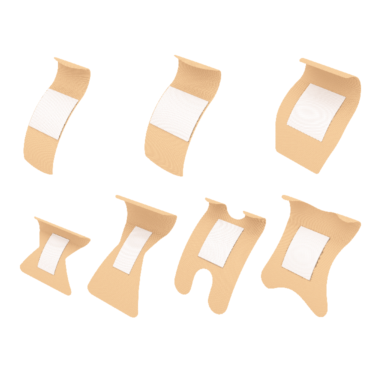 (BOX) Adhesive Flexible Fabric Bandages - Sterile