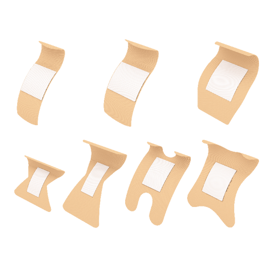 (BOX) Adhesive Flexible Fabric Bandages - Sterile