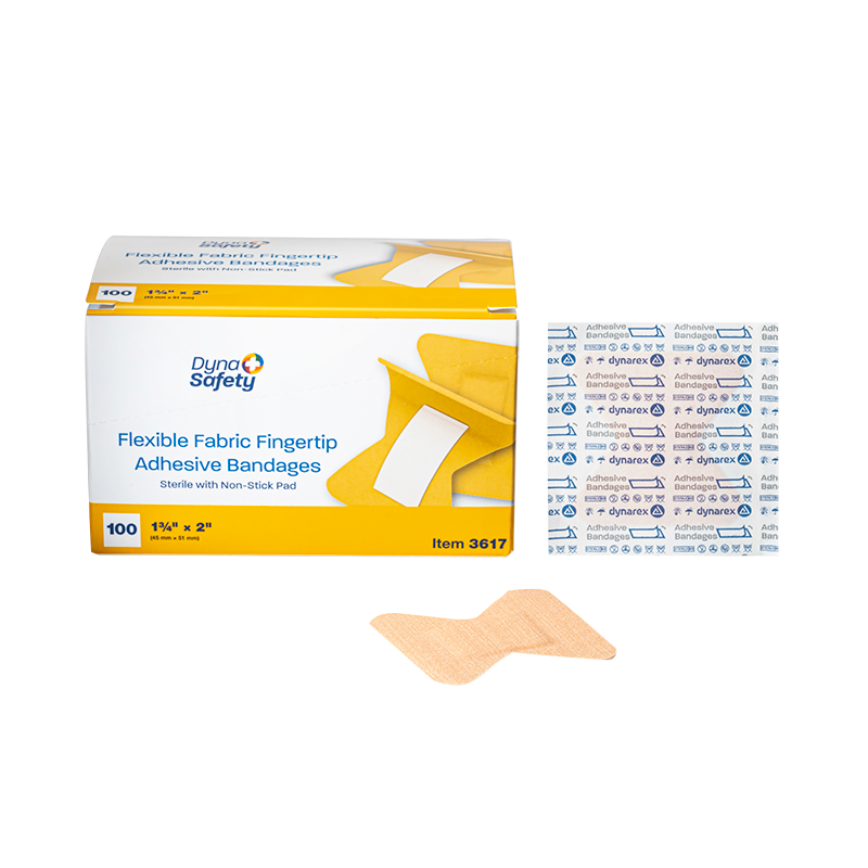 (BOX) Adhesive Flexible Fabric Bandages - Sterile