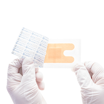 (Box) Adhesive Fabric Bandages Knuckle - Sterile 24/100/cs