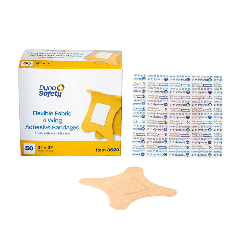 (BOX) Adhesive Flexible Fabric Bandages - Sterile