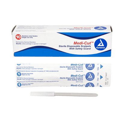 (Box) Medi-Cut Scalpels Disposable – Multiple Configurations – Official image for BB-DY4115