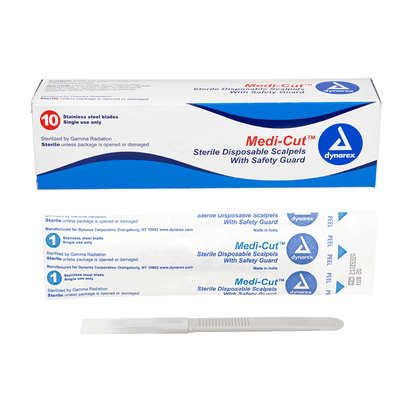 (Box) Medi-Cut Scalpels Disposable – Multiple Configurations – Official image for BB-DY4120